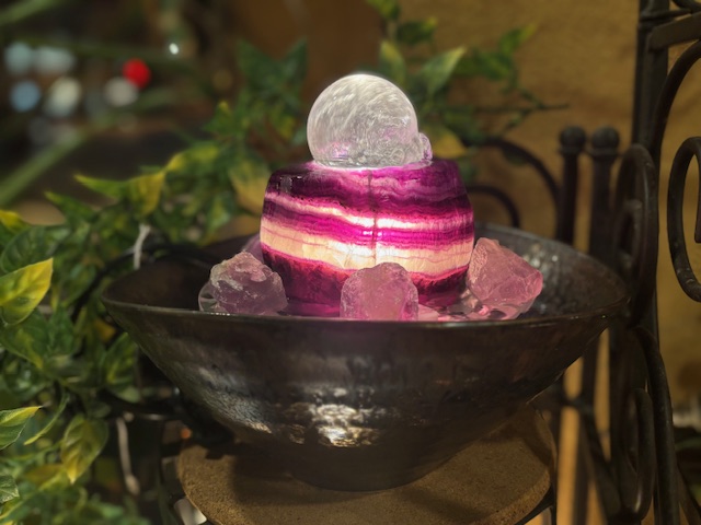 クリスタルファウンテン エンジェルバス アメジスト ミニ 会員情報編集フォーム | crystal-fountains